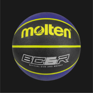 MOLTEN BCR RUBBER BASKET BALL (BLUE/BLACK)
