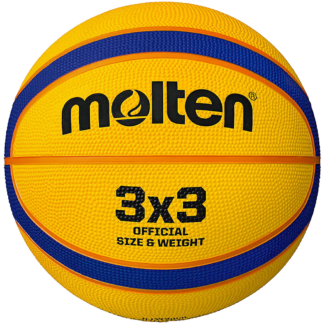 MOLTEN 3 ON 3 RUBBER BASKETBALL