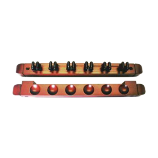 CUE RACK - 6 HOLE